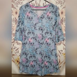 Disney Stitch 3/4 Sleeve Nightgown